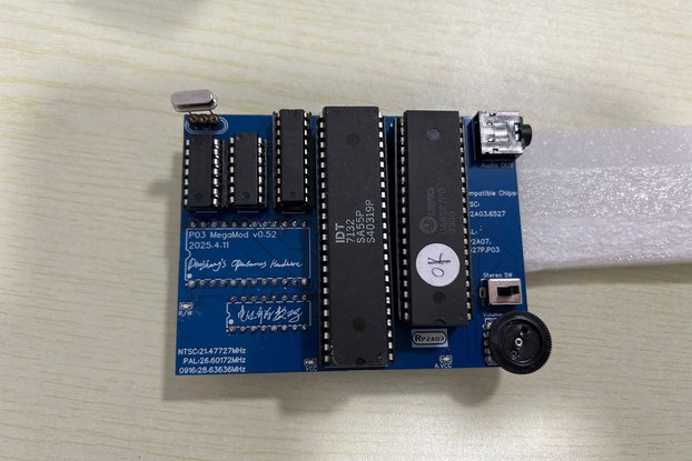 NES MegaMod - RP2A03  Hardware VGM Player