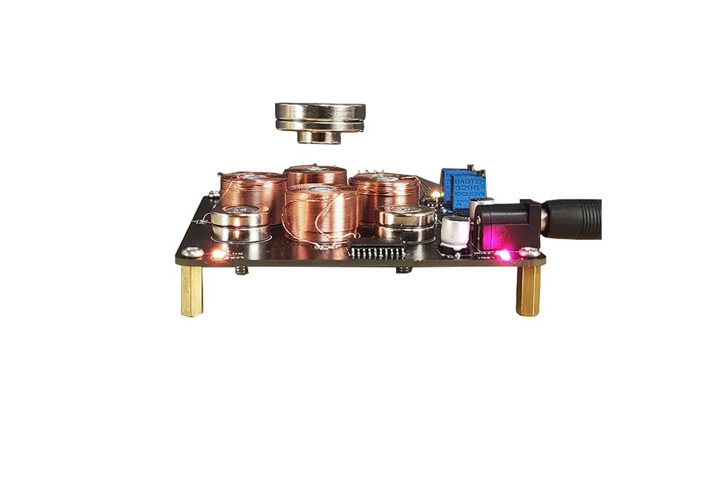 Push-down Magnetic Levitation Electronic DIY 1