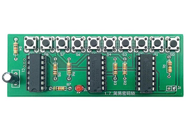 5V Electronic Kit Simple Password Lock Motherboard