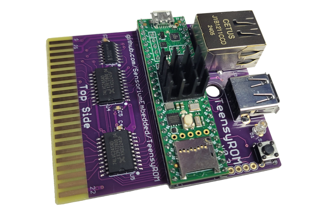 TeensyROM Cartridge for C64/128 1