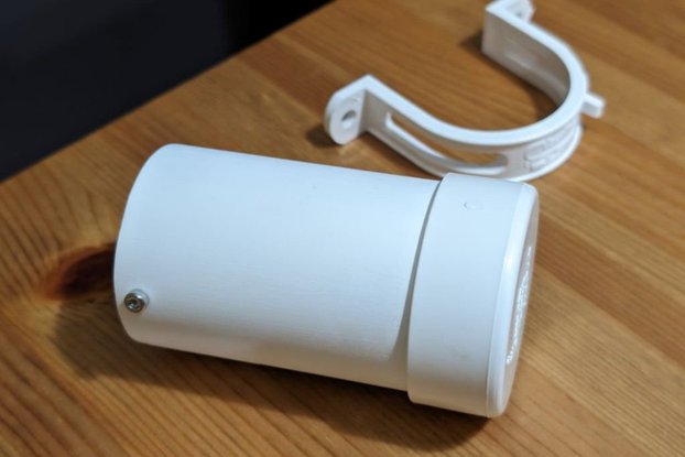 Connected exterior air quality monitoring sensor