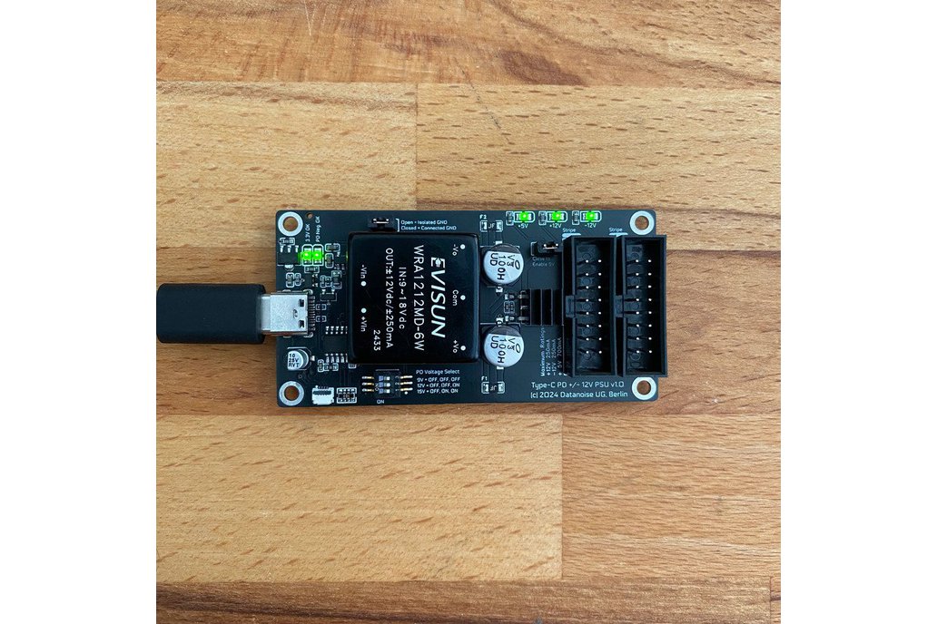 TEPSU - USB Type-C PD +/-12V / Eurorack PSU 1