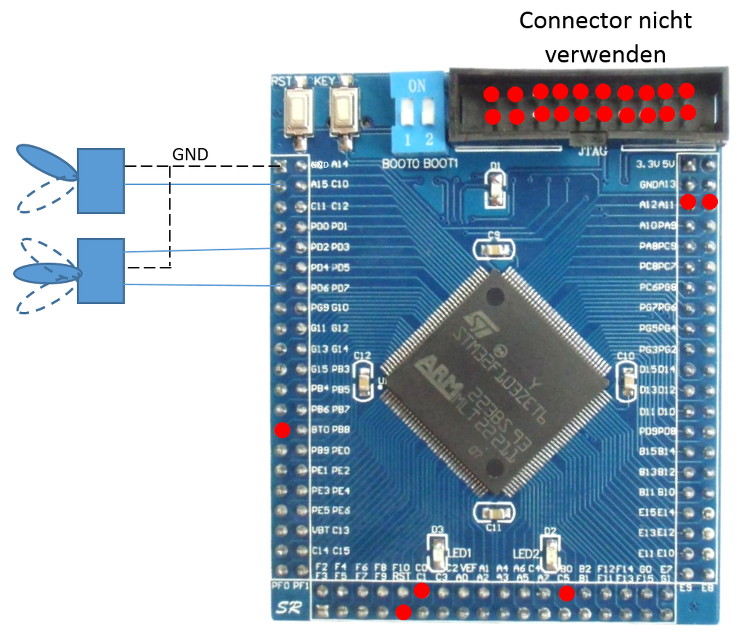 Joystick Board 108 Buttons !!! Input Board from Provisionell on Tindie