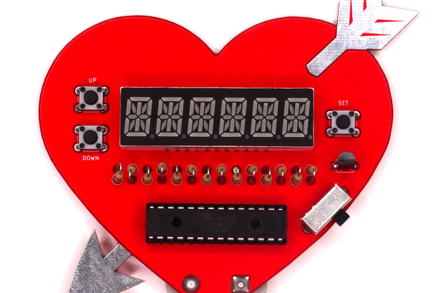 Valentine Message Heart - Soldering Practice Kit