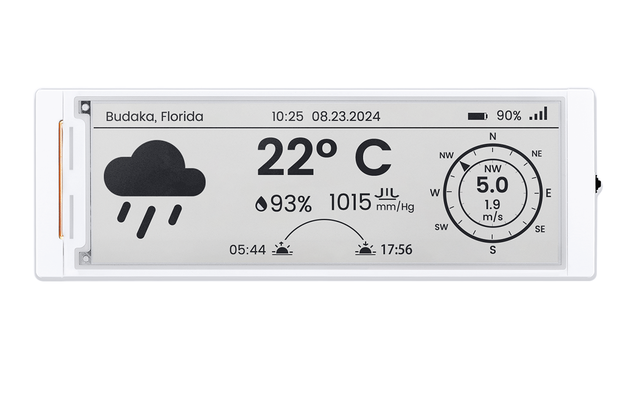 CrowPanel ESP32 5.79” E-paper HMI Display 272*792