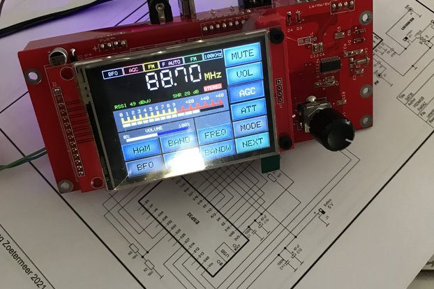 SI4735 D60  TFT 2.8" ESP32 ALL BAND RADIO
