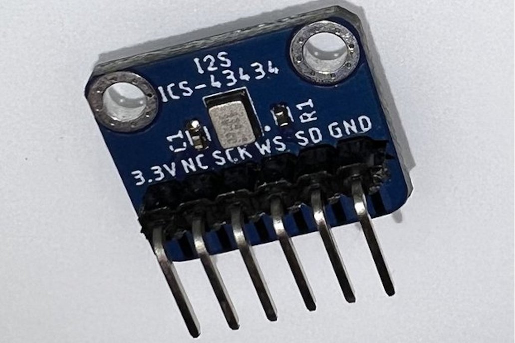 ICS-43434  microphone for ESP32, WLED and Shields 1