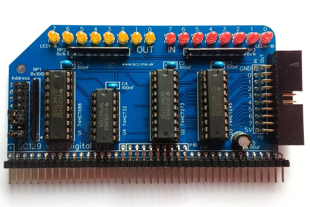 SC129 RCBus-40pin+ Digital I/O Kit for RC2014 1