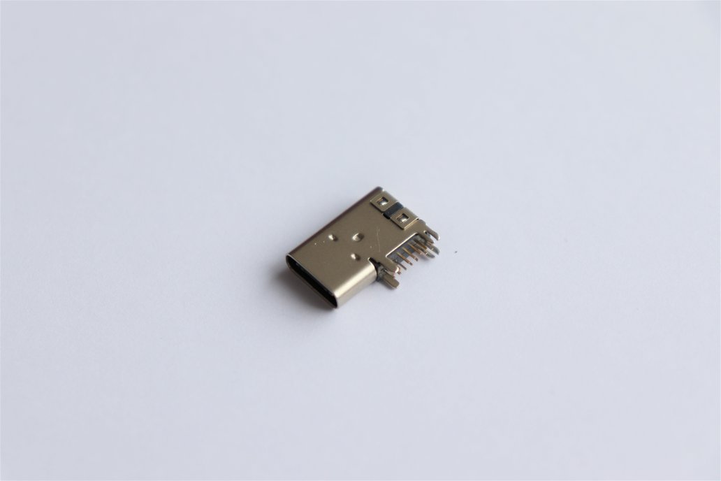 USB-C female right angle 14pin 1