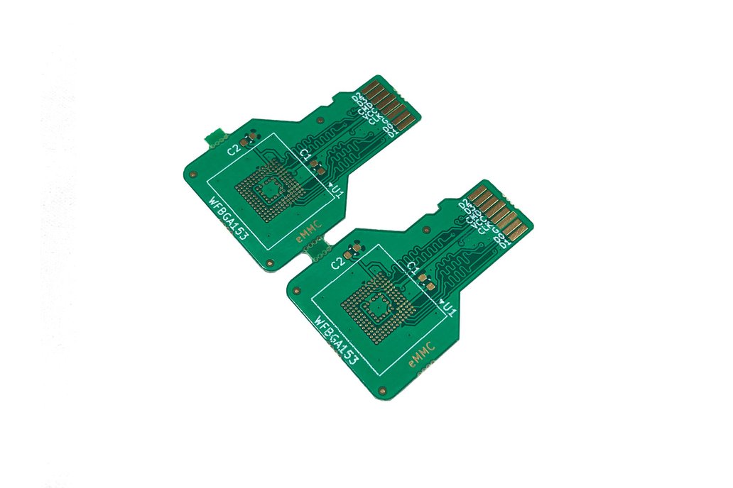 eMMC WFBGA153 To microSD Card Adapter (set of 2) 1