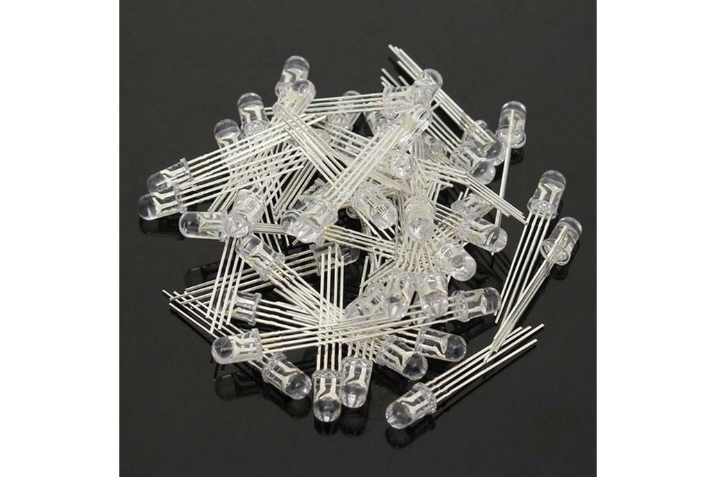 150pcs LED RGB Common Cathode 4-Pin 1