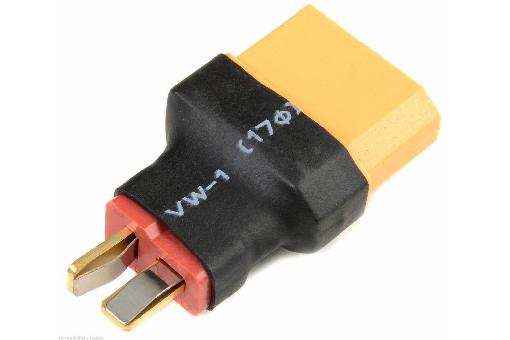 Adapter plug XT-90 socket to Deans-T plug 1