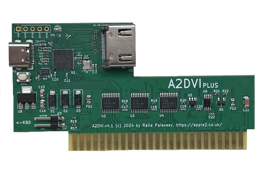 A2DVI v4.1 digital video card for Apple II 1