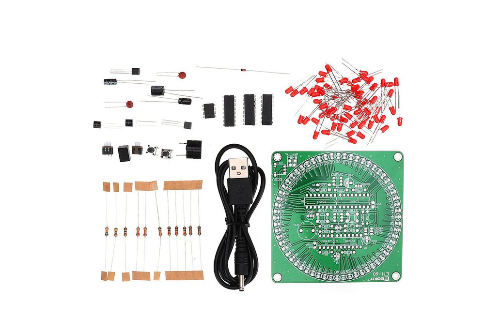 EQKIT® 60 Seconds Electronic Timer Kit DIY Parts 1