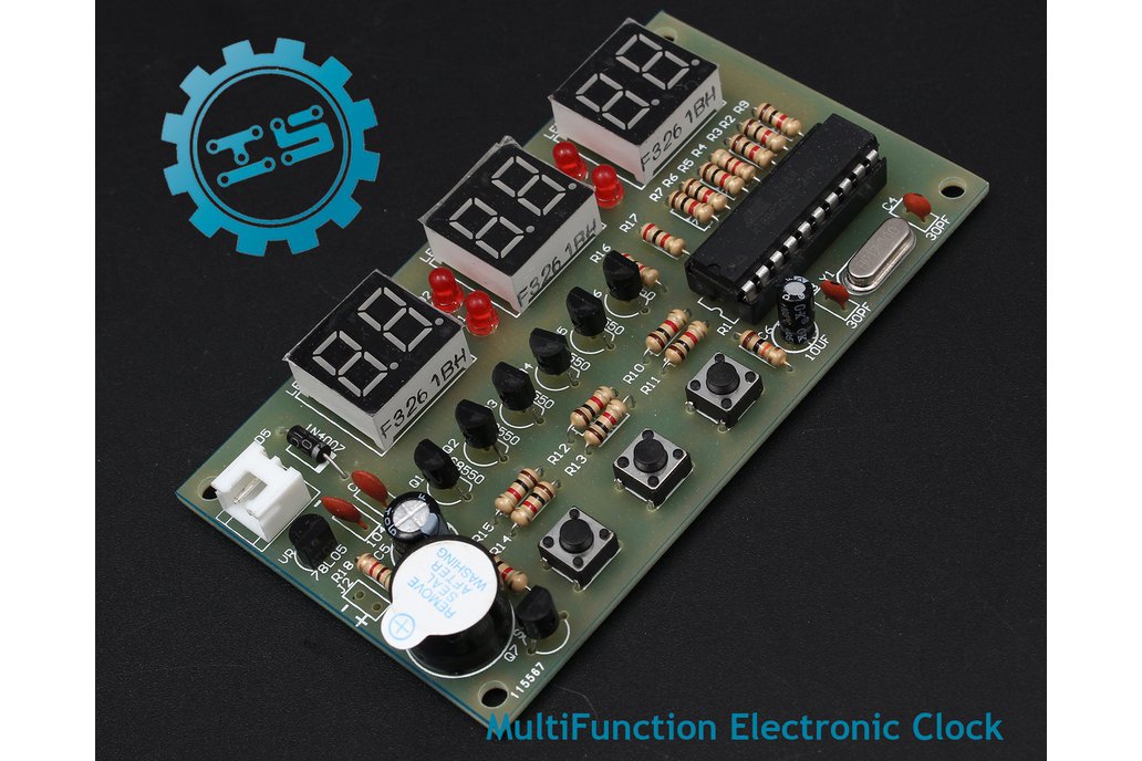 DIY MultiFunction Electronic Clock Suite(5491) 1