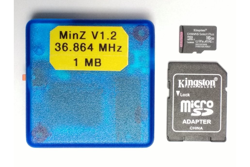 MinZ-C : Small Cased 33 or 36 MHz Z180 with CP/M 1