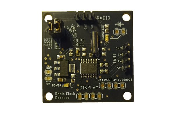 Raging Bits Atomic clock radio receiver decoder