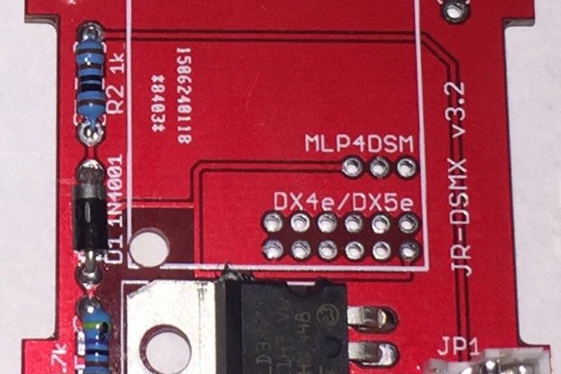 DSM2 / DSMX Module Carrier For OpenTX Radios