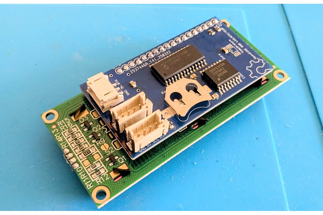 OpenEVSE  Display - Color LCD v3 + RTC Temperature 1