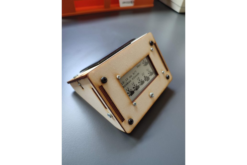 E-Paper Remote Display Unit Kit - Solar Version 1