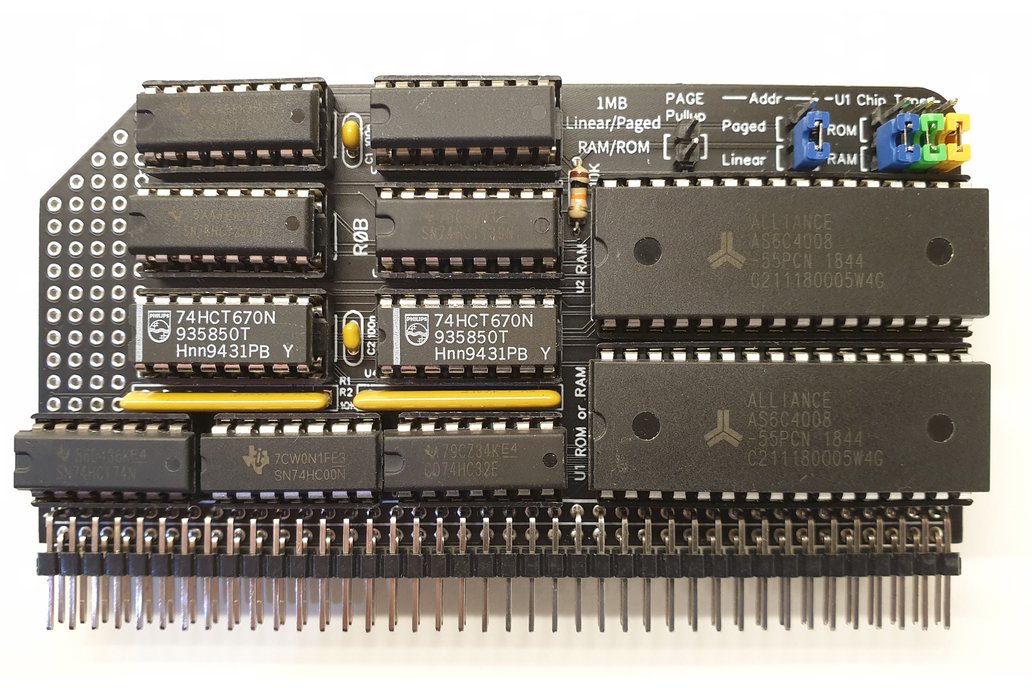 RAMRaider 1MB Linear/Paged RAM/ROM Kit for RC2014 1