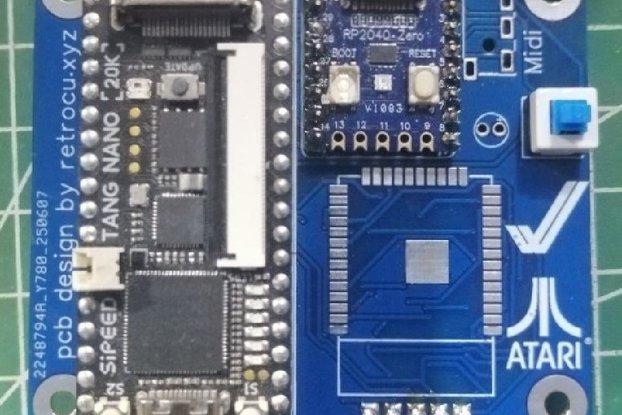 Nanomig, Tang Nano Fpga Board, Amiga and Atari ST