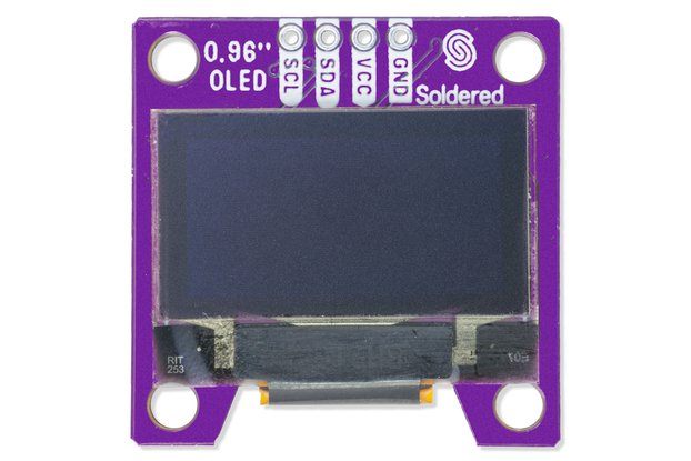 Display OLED I2C Blue 0.96" SSD1306