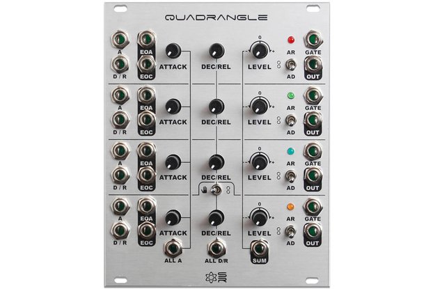 Quadrangle - Quad Envelope Eurorack Module