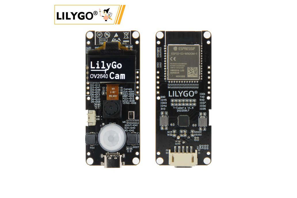 LILYGO® T-Camera S3 ESP32-S3 ESP32-Cam 2 Million 1