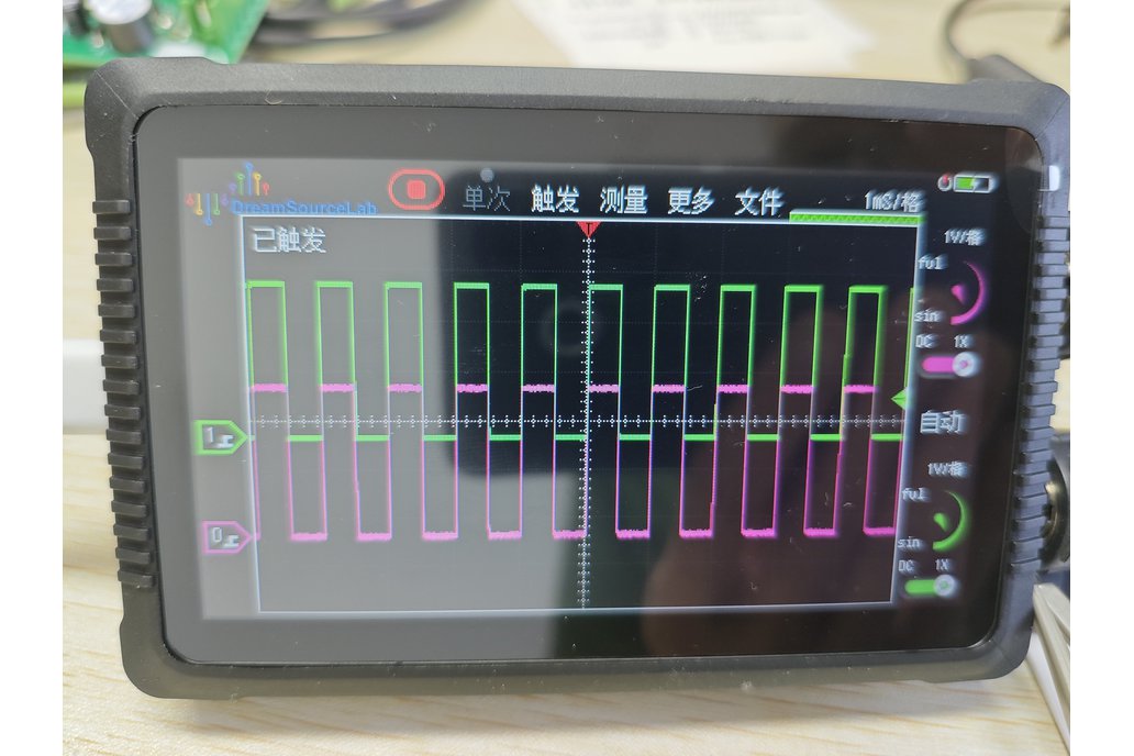 Touchscreen Oscilloscope DSTouch Series 150M/1GSa 1