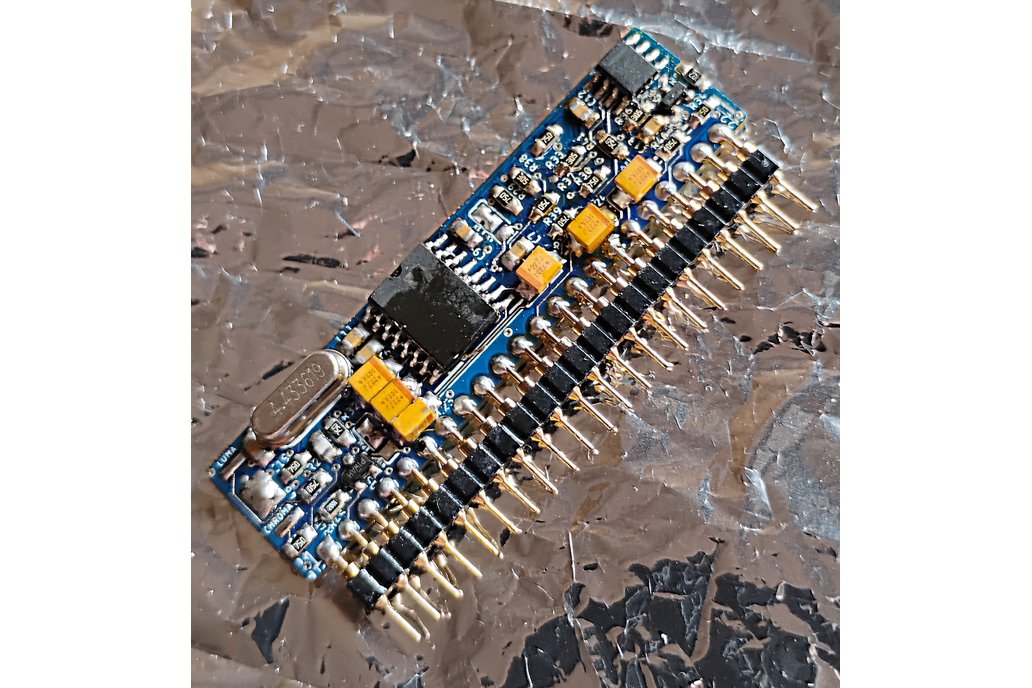 AMYVIDHYBRID+FBAS - An Amiga DAC and Video Encoder 1