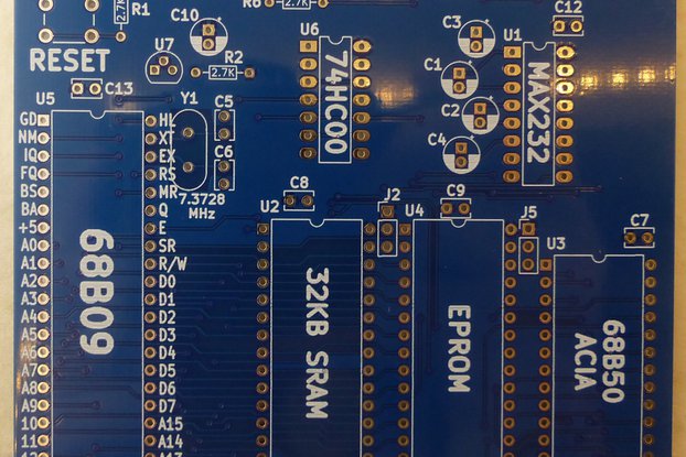SIMPLE 6809 CPU (PCB Only)