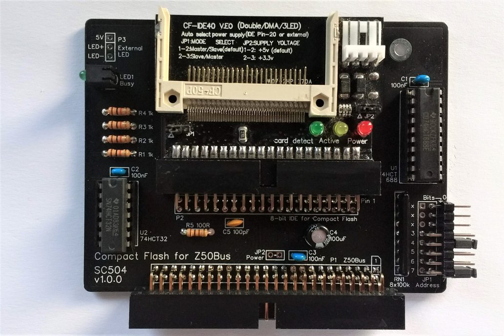 SC504 Compact Flash Interface Kit for Z50Bus 1
