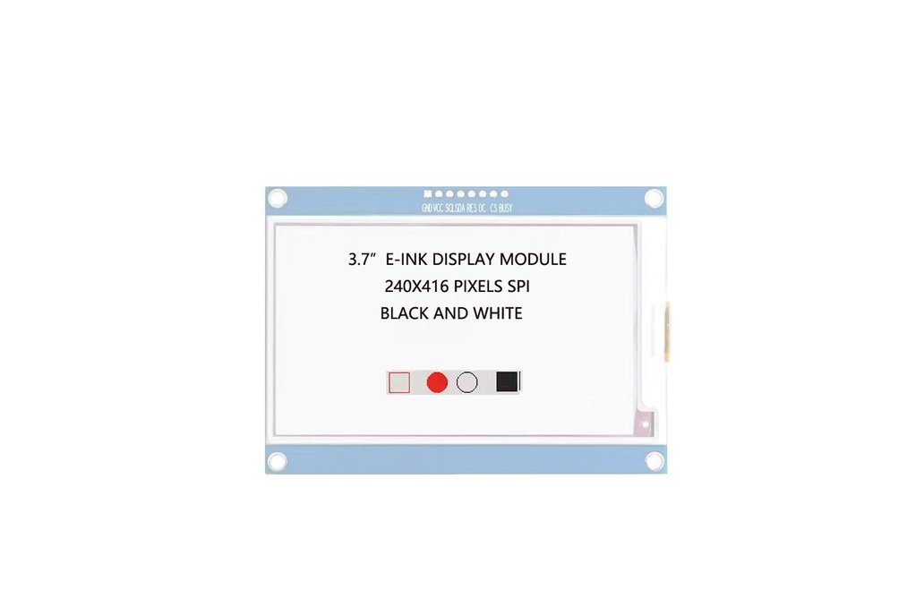 SPI EPD Display 3.7" E-ink Screen Module 416x240 1