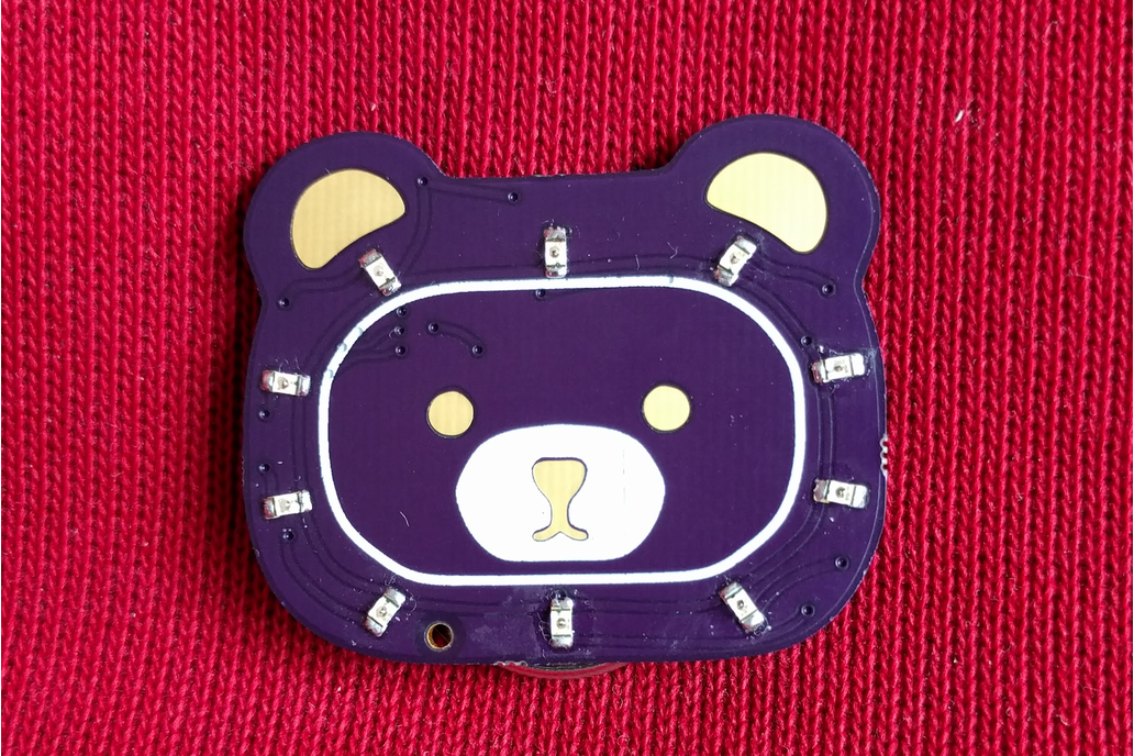 Wearable Bear Badge 1