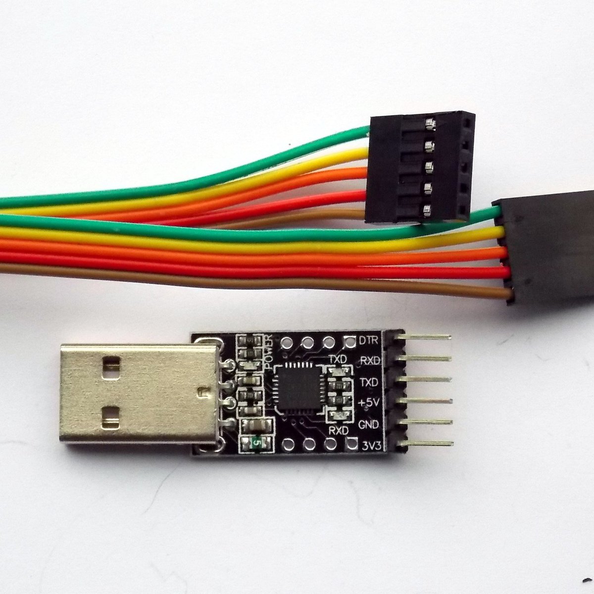 bureau bag Spaceship USB 2.0 to TTL UART 6-Pin Serial Converter(CP2102) from BurgessWorld Custom  Electronics on Tindie