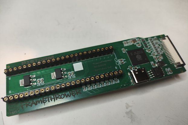 Amiga PiStorm Classic Framethrower - RGB to HDMI