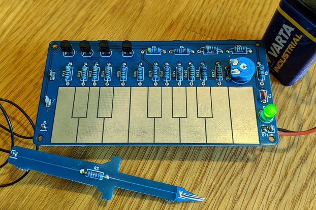 Sawtooth organ - Simple soldering kit for music