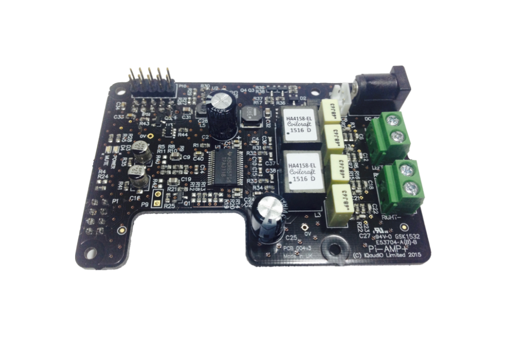 Pi-AMP+ Class D amp for the Pi-DAC+ (up to 2x35w) 1