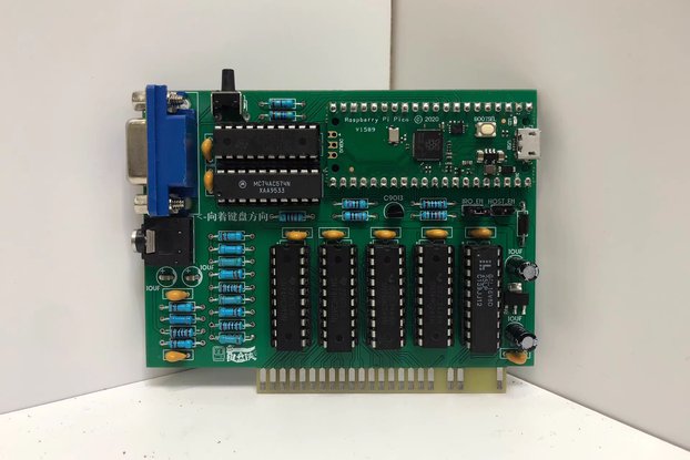 Apple ii Mockingboard Sound + VGA 2 In 1 Card