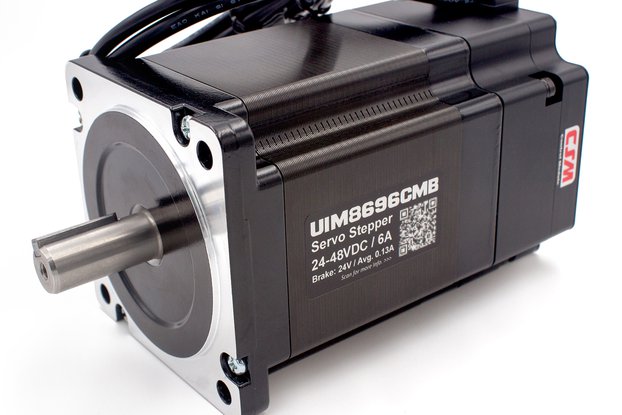 Integrated Nema 34 Servo Stepper Motor UIM8696CMB