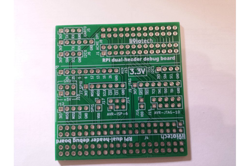 RPi dual-header debug board 1
