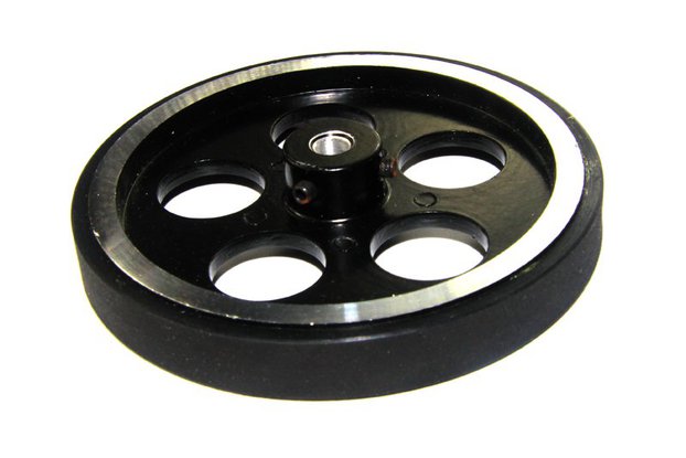 Metal Tire Aluminum Alloy Wheel with Rubber