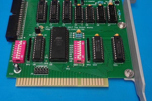 Glitch Works XT-IDE Rev 4 ISA IDE 8-Bit IBM PC XT