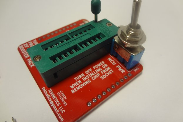 Turbo ZIF Programmer Boosterpack for TI Launchpad