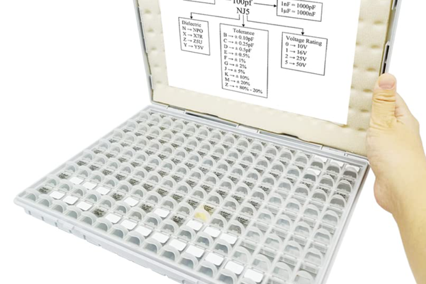 C08-500 Super Surface Mount 1% Capacitor Kit