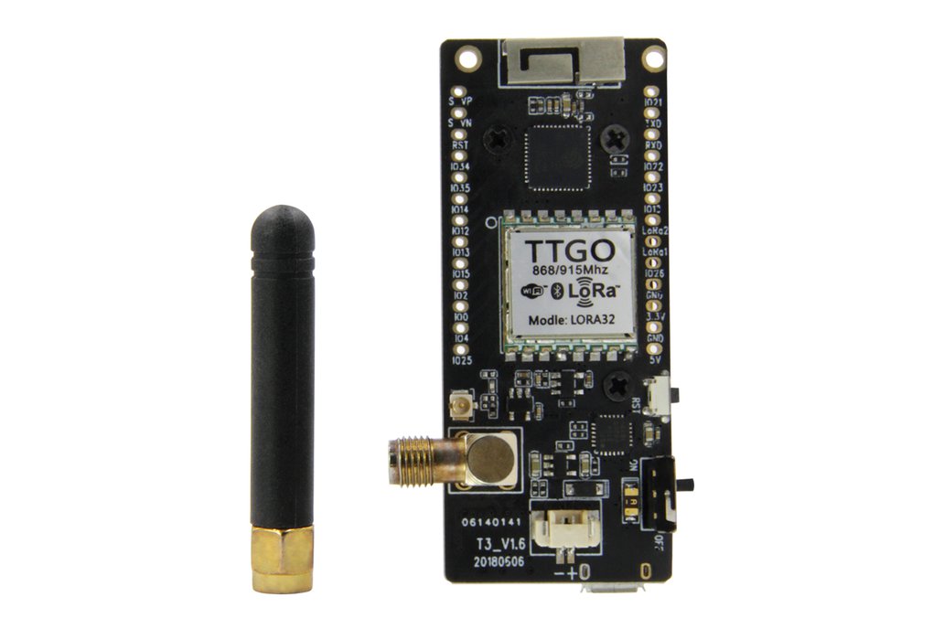 Lilygo Ttgo Esp32 Paxcounter Lora32 V2 1 6 Version From Lilygo On Tindie