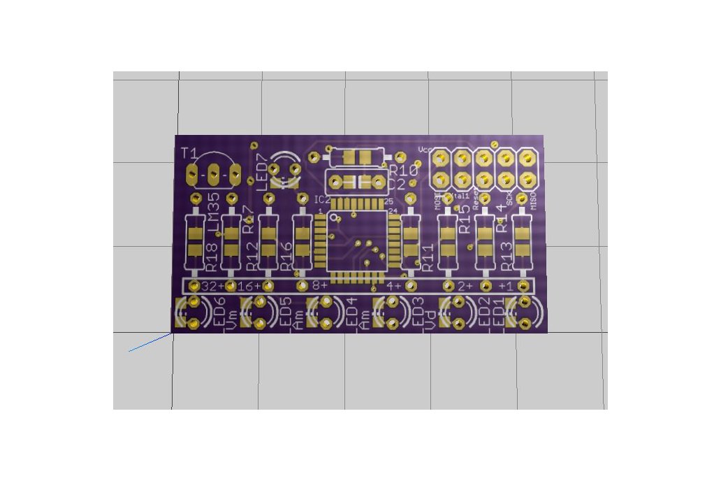 Binary Thermometer - PCB only 1