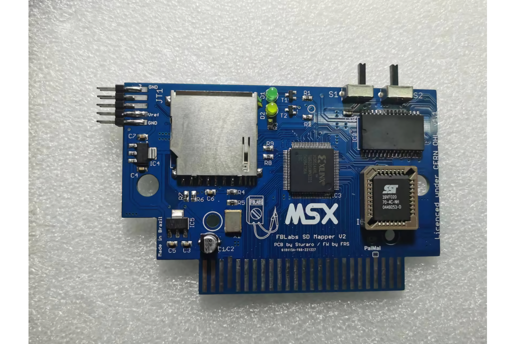 SD Mapper V2 - MSX SD Card & Memory Mapper 512k 1