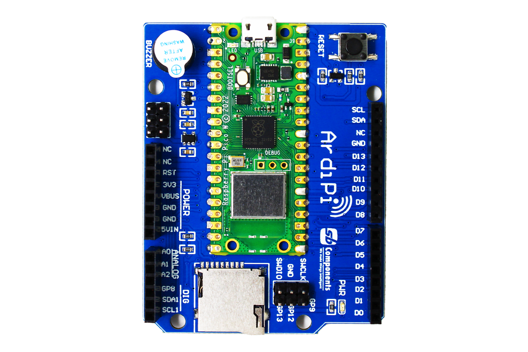 ArdiPi Wireless Alternative of UNO Based on Pico W 1